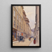 La rue Dorothée à Vienne avec l'ancien mont-de-piété - Ernst Graner — quadro incorniciato alla parete