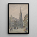 Cattedrale di Saint-Étienne - Ernst Graner — quadro incorniciato alla parete