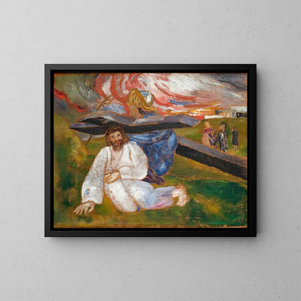 Cristo - Ernst Josephson — quadro incorniciato alla parete