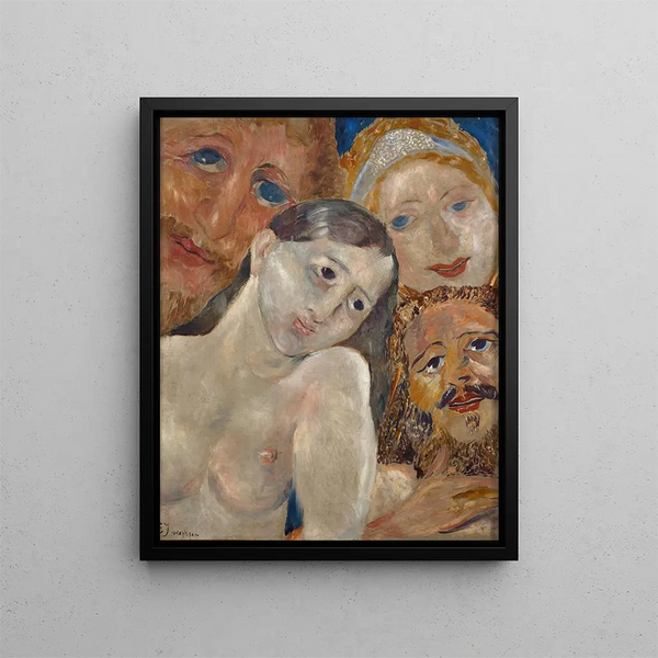 Têtes extatiques - Ernst Josephson — quadro incorniciato alla parete