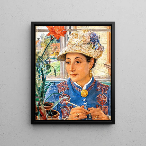 Jeanette Rubenson - Ernst Josephson — quadro incorniciato alla parete