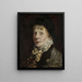 Ritratto di Anna Nordgren - Ernst Josephson — quadro incorniciato alla parete