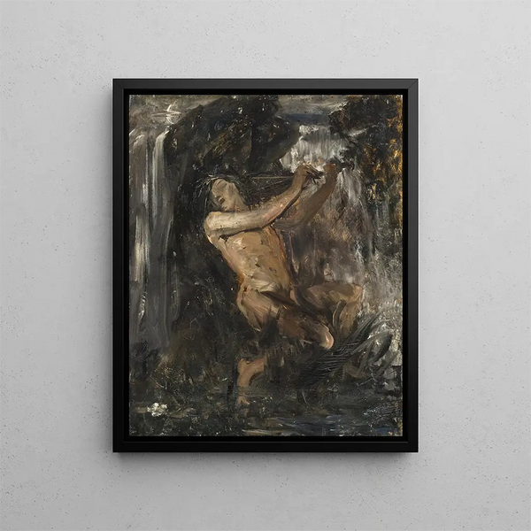 Schizzo per L'Esprit de l'Eau - Ernst Josephson — quadro incorniciato alla parete
