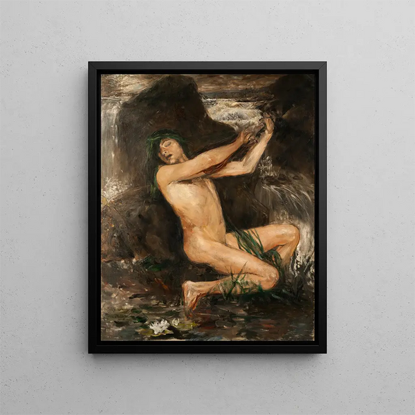 L'Esprit de l'Eau - Ernst Josephson — quadro incorniciato alla parete