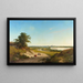 Vista di Oberföhring su Monaco - Ernst Kaiser — quadro incorniciato alla parete