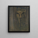 Vache nei boschi - Ernst Klee — quadro incorniciato alla parete