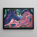 Amselfluh - Ernst Ludwig Kirchner — quadro incorniciato alla parete