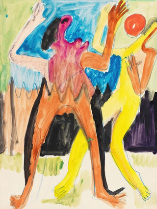 Ernst Ludwig Kirchner - Ballspielendes Paar.webp