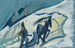 Paesano con slitta trainata da cavallo - Ernst Ludwig Kirchner — vista dell’opera