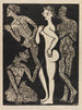 La donna e gli uomini - Ernst Ludwig Kirchner — vista dell’opera