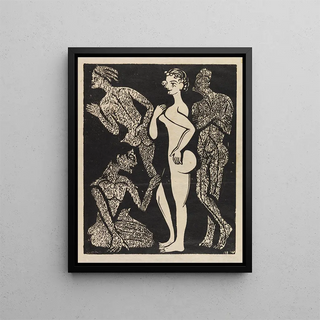 Ernst Ludwig Kirchner - Die Frau und die Mnner.webp