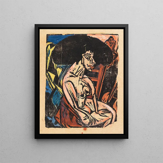 Ernst Ludwig Kirchner - Die Geliebte.webp