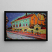 Case a Dresda - Ernst Ludwig Kirchner — quadro incorniciato alla parete