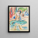 Danseuse de cabaret - Ernst Ludwig Kirchner — quadro incorniciato alla parete