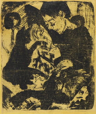 Ernst Ludwig Kirchner - Knabe mit Katze.webp