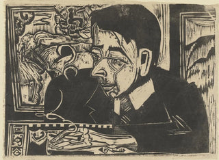 Ernst Ludwig Kirchner - Kopf Merz.webp