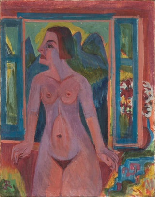Ernst Ludwig Kirchner - Nude Woman at window.webp