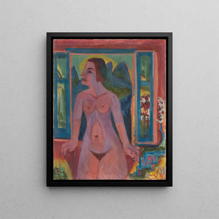 Ernst Ludwig Kirchner - Nude Woman at window.webp