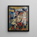 Nudo in studio - Ernst Ludwig Kirchner — quadro incorniciato alla parete