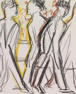 Ernst Ludwig Kirchner - Passanten auf der Strae.webp