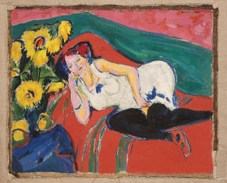 Ernst Ludwig Kirchner - Reclining Woman in a White Chemise.webp