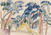 Dunes de sable sous les arbres - Ernst Ludwig Kirchner — vista dell’opera