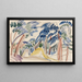 Dunes de sable sous les arbres - Ernst Ludwig Kirchner — quadro incorniciato alla parete