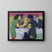 Scène dans un café - Ernst Ludwig Kirchner — quadro incorniciato alla parete