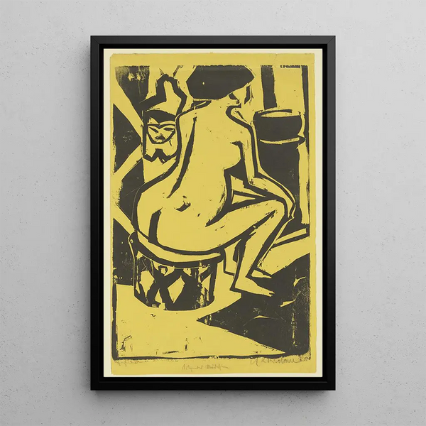 Ernst Ludwig Kirchner - Sitzendes Mdchen.webp