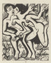Il corridore di staffetta - Ernst Ludwig Kirchner — vista dell’opera