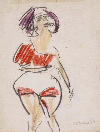 Ernst Ludwig Kirchner - Stehende Frau.webp