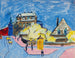 Vista di strada a Dresda - Ernst Ludwig Kirchner — vista dell’opera