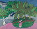 Il boschetto di Albertplatz a Dresda - Ernst Ludwig Kirchner — vista dell’opera