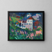 Notre maison - Ernst Ludwig Kirchner — quadro incorniciato alla parete