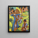 Arcieri - Ernst Ludwig Kirchner — quadro incorniciato alla parete