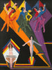 Filles dansantes dans des rayons colorés - Ernst Ludwig Kirchner — vista dell’opera