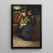 In preghiera - Ernst Oppler — quadro incorniciato alla parete