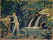 Ragazzo che si bagno in un fiume in foresta - Ernst Schiess — vista dell’opera