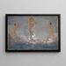 Danza euritmica in mare - Ernst Schiess — quadro incorniciato alla parete