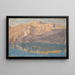 Rive rocheuse del Tago vicino a Toledo - Ernst Schiess — quadro incorniciato alla parete