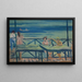 Auberge de pêcheurs au bord de la mer - Ernst Schiess — quadro incorniciato alla parete