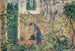 Donna in un giardino meridionale - Ernst Schiess — vista dell’opera