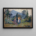 Bambini nella natura - Ernst Schiess — quadro incorniciato alla parete