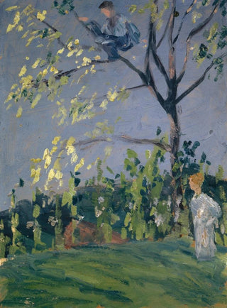 Ernst Schiess - Knabe im Baum.webp