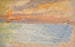 Mare con tramonto - Ernst Schiess — vista dell’opera