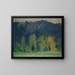 Paesaggio montano - Ernst Schiess — quadro incorniciato alla parete