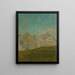 Montagne - Ernst Schiess — quadro incorniciato alla parete