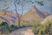 Sentiero in una valle montuosa a Maiorca - Ernst Schiess — vista dell’opera