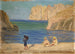 Baie rocheuse con due figure sedute - Ernst Schiess — vista dell’opera