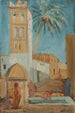 Scène a una fontana in un luogo marocchino - Ernst Schiess — vista dell’opera
